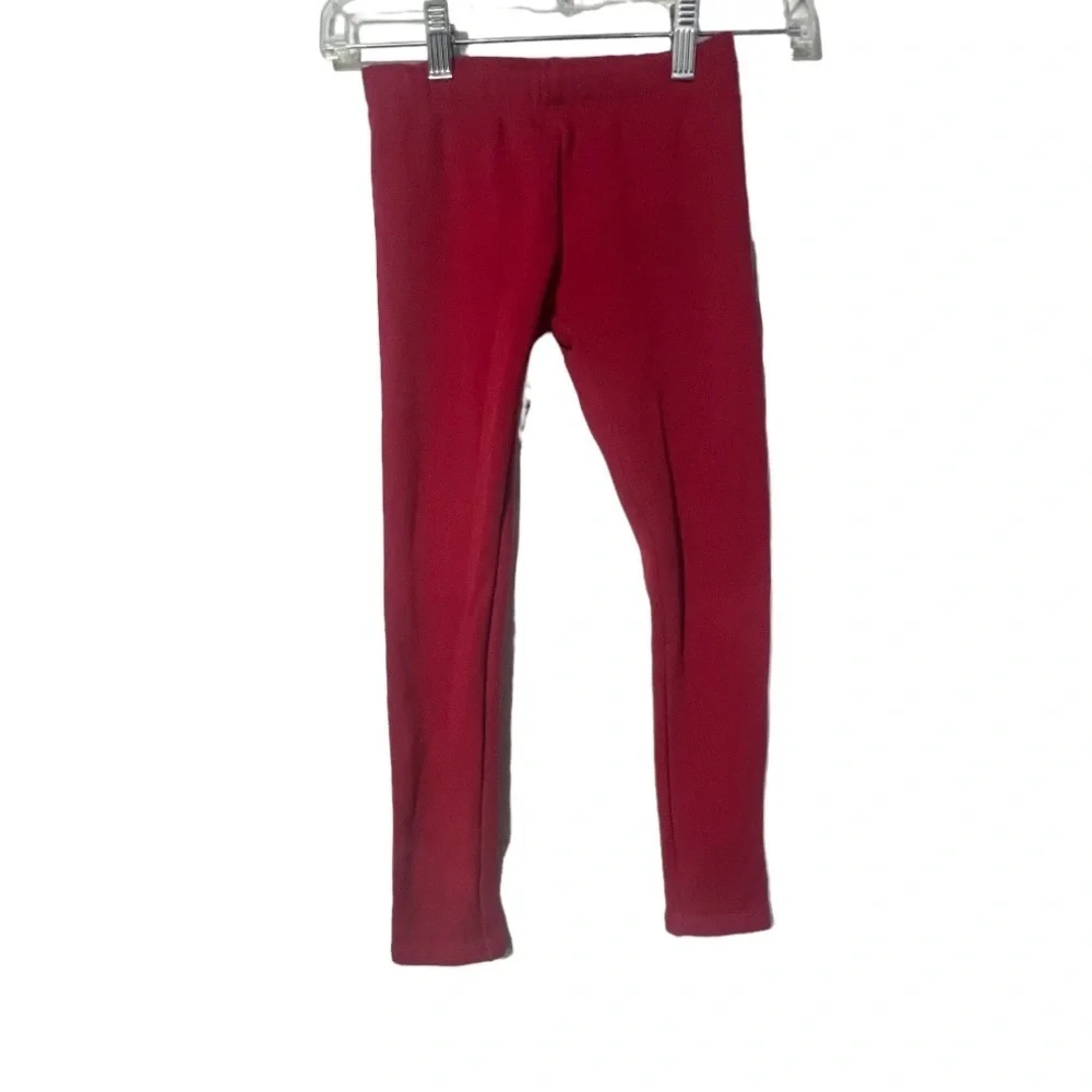 Gymboree Girls Leggings Red Size Medium 7/8